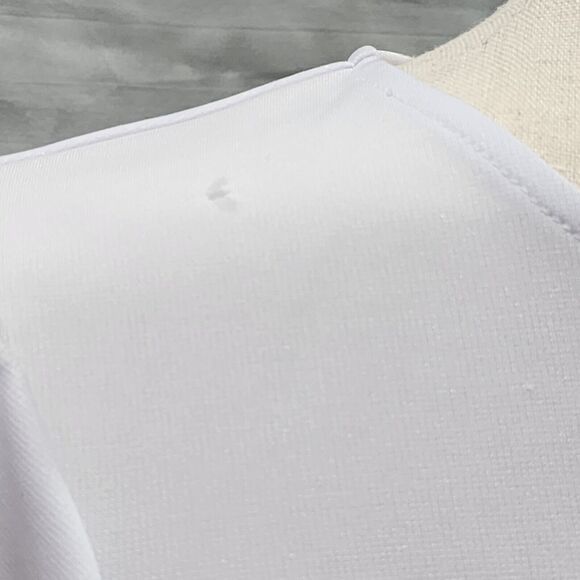 Grace Karin Womens White Scoop Neck Bodycon Pencil Dress Size L - Picture 6 of 8